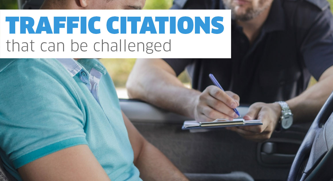 Challenging Traffic Citations