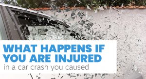 What happens if you are injured in a car crash