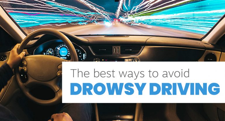 Avoid Driving Drowsy