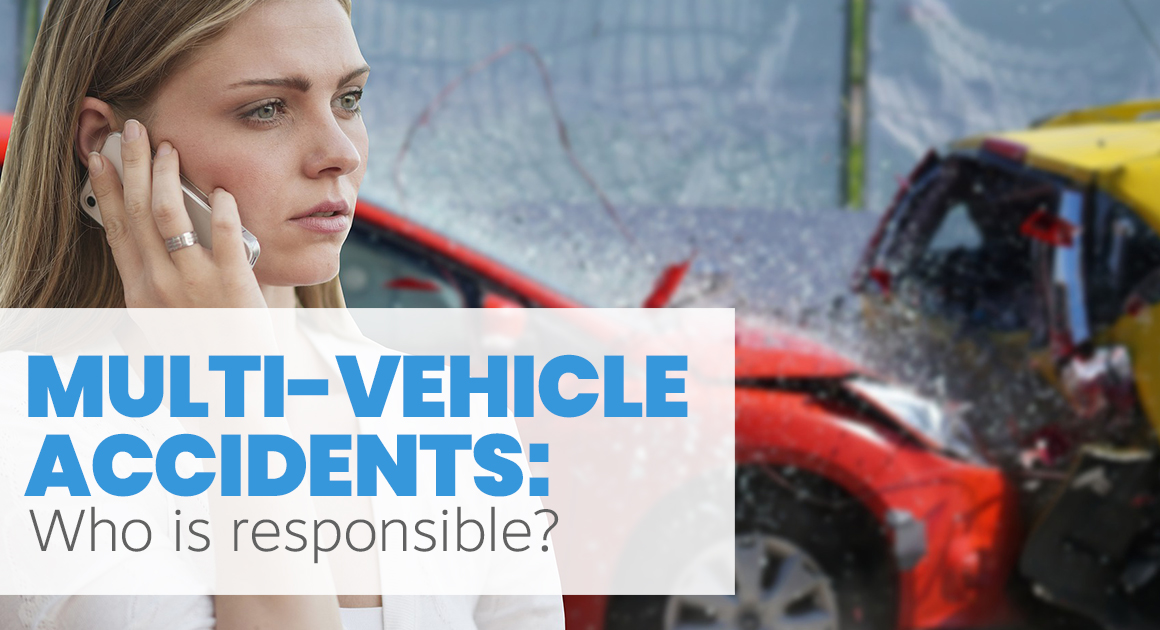 Who is Responsible for a Multi-Vehicle Accident?