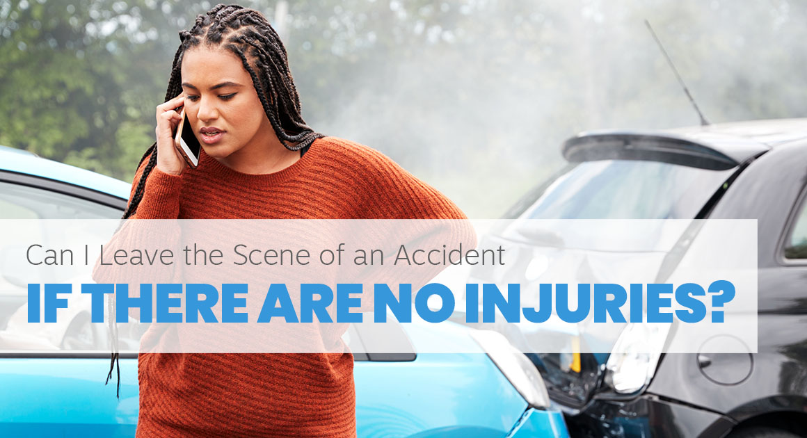 Can I Leave the Scene of an Accident if There are No Injuries?